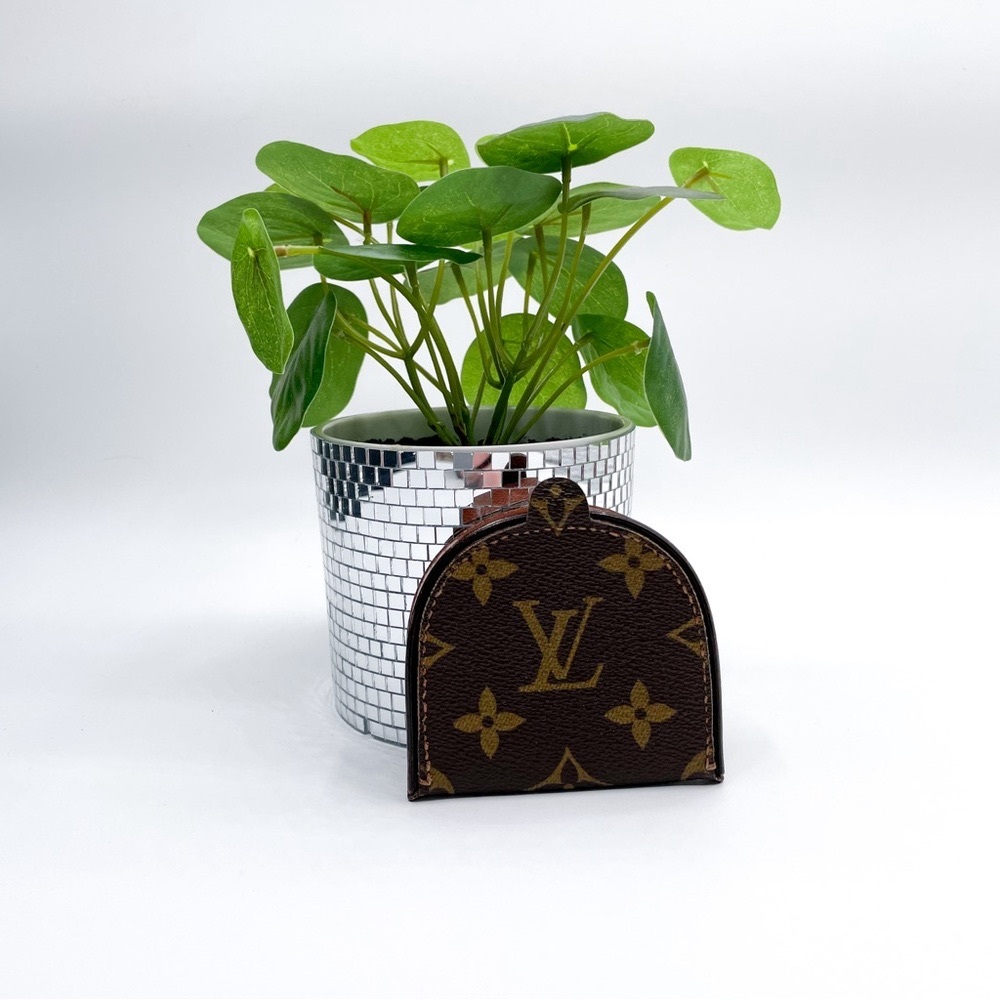 Louis Vuitton Monogram Porte Monnaie Cuvette Coin Purse Pouch Wallet Authentic